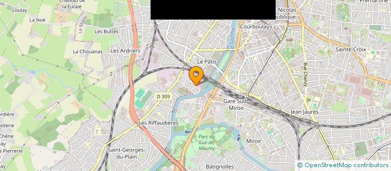 localisation de l'entreprise ELECTRICITE TRANSMISSIONS TELEPHONE  LE MANS