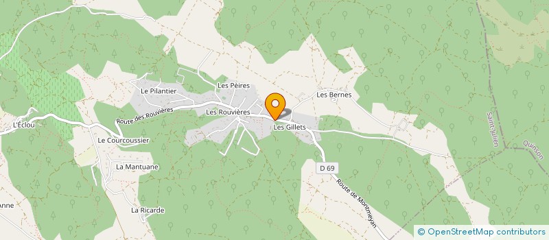 localisation de l'entreprise ELECTRICITE TRAVAUX DEPANNAGE MAINTENANCE  SAINT-JULIEN