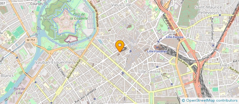 localisation de l'entreprise ELECTRICO HOPITAL MILITAIRE à LILLE