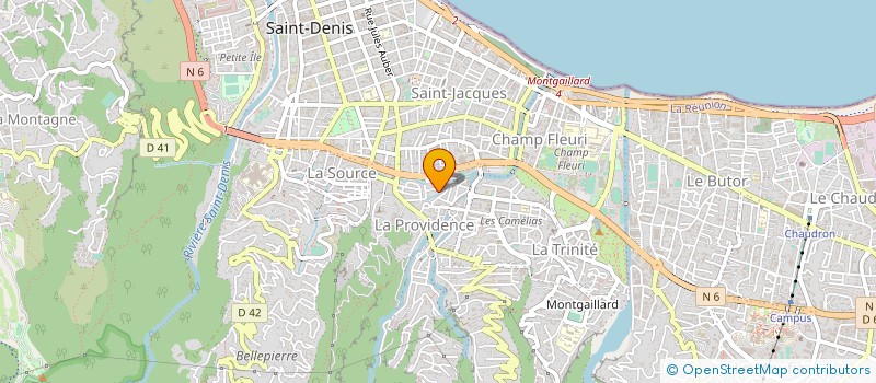 localisation de l'entreprise ELECTRICOLOR à SAINT-DENIS
