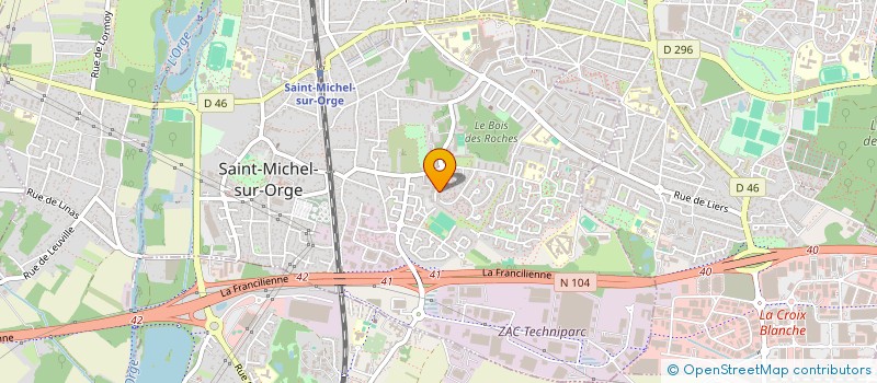 localisation de l'entreprise ELECTRICOM à SAINT-MICHEL-SUR-ORGE
