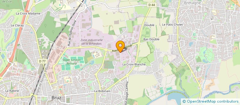 localisation de l'entreprise ELECTRIK AUTOMOBILE  BRUZ