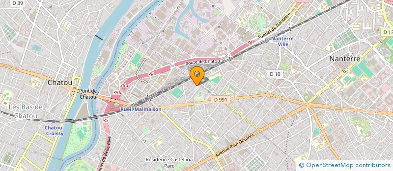 localisation de l'entreprise ELECTRIK RESEAUX à RUEIL-MALMAISON