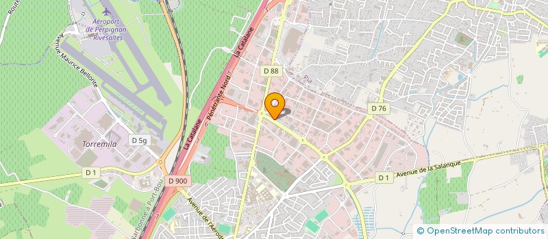 localisation de l'entreprise ELECTRO BOBINAGE CATALAN à PERPIGNAN