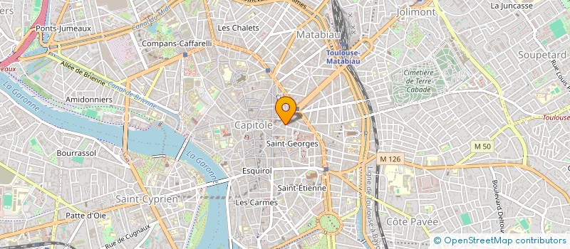 localisation de l'entreprise ELECTRO BORNE à TOULOUSE