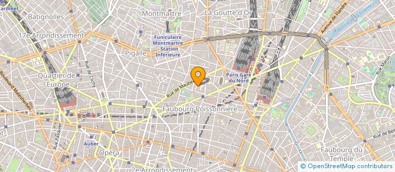 localisation de l'entreprise ELECTRO CASH à PARIS