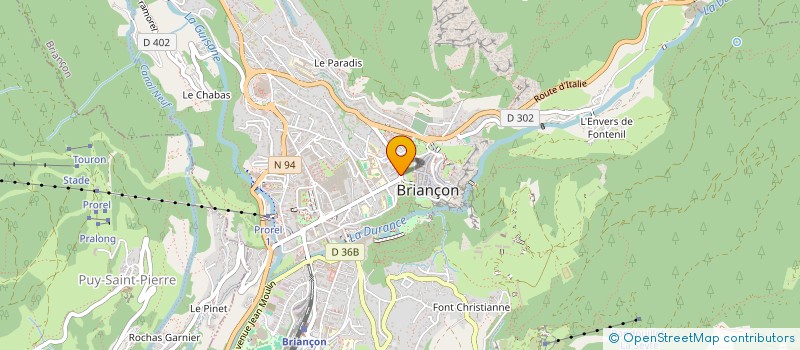 localisation de l'entreprise ELECTRO'CIME à BRIANCON