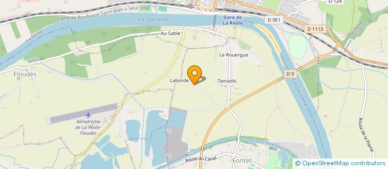 localisation de l'entreprise ELECTRO'CLIM 33  FONTET