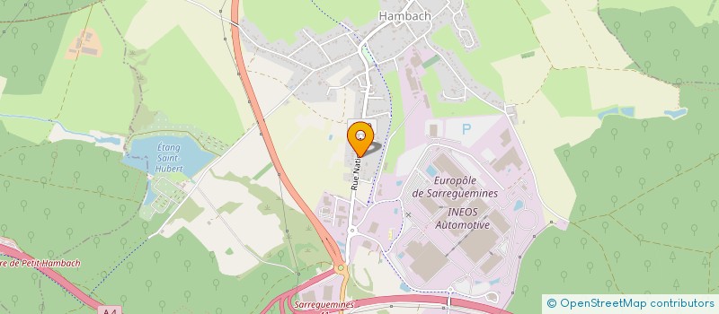 localisation de l'entreprise ELECTRO CONCEPT  HAMBACH