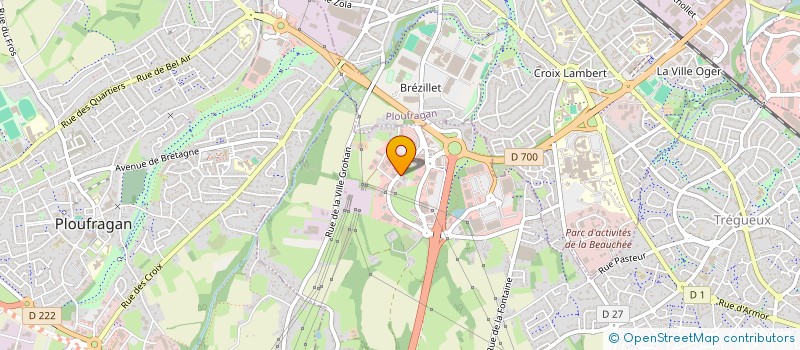localisation de l'entreprise ELECTRO CONFORT TREGUEUX à TREGUEUX