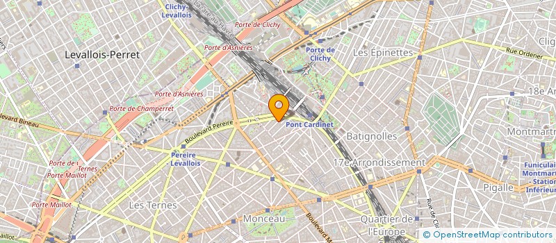 localisation de l'entreprise ELECTRO COPERNIC à PARIS