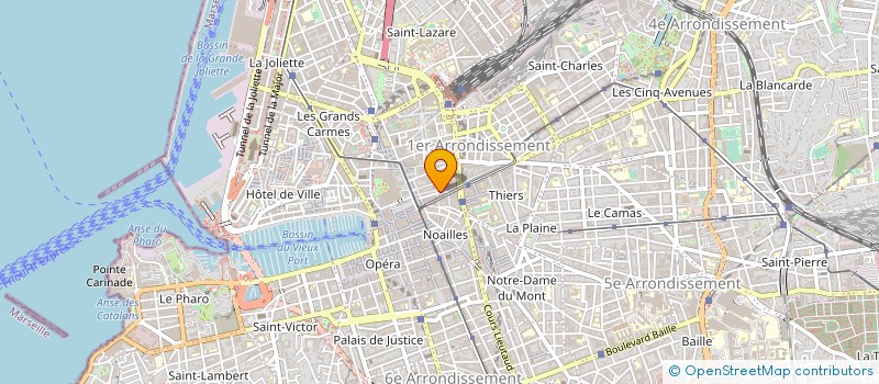 localisation de l'entreprise ELECTRO-CYCLES WATT WAY à MARSEILLE