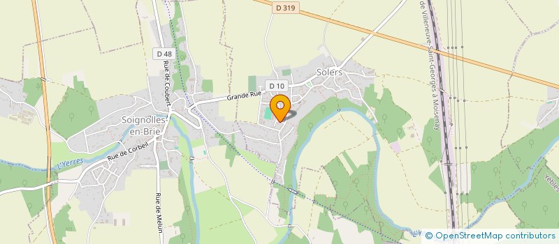 localisation de l'entreprise ELECTRO DECO  SOLERS