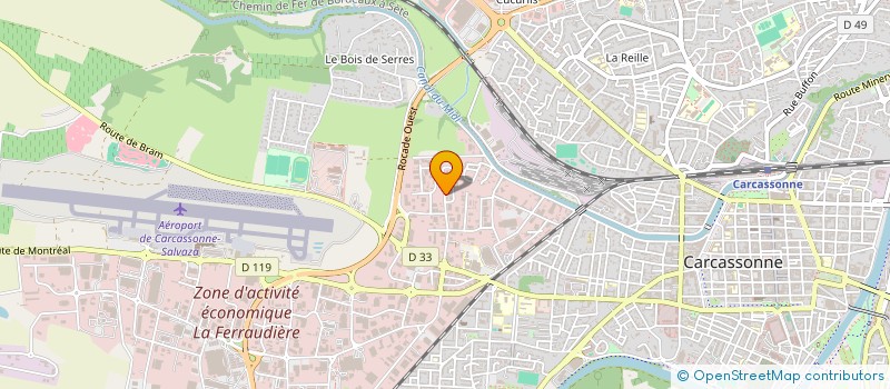 localisation de l'entreprise ELECTRO DIESEL CARCASSONNAIS  CARCASSONNE