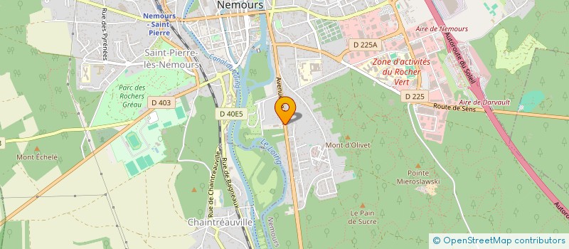localisation de l'entreprise ELECTRO DIESEL NEMOURS à NEMOURS