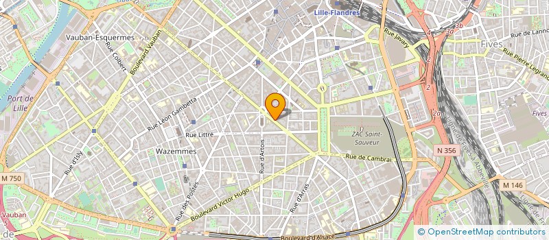 localisation de l'entreprise ELECTRO DOCUMENTS MANAGEM CONSULTING à LILLE