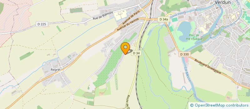 localisation de l'entreprise ELECTRO-EST-ASSISTANCE à VERDUN