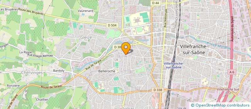 localisation de l'entreprise ELECTRO EXPRESS  GLEIZE