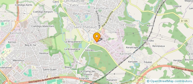 localisation de l'entreprise ELECTRO FROID à SAINT-AVE