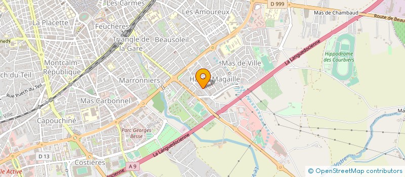 localisation de l'entreprise ELECTRO INDUSTRIE  NIMES