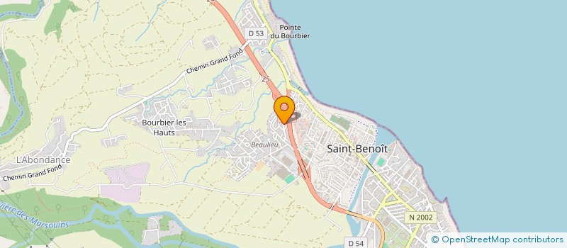 localisation de l'entreprise ELECTRO'KER à SAINT-BENOIT