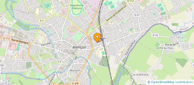 localisation de l'entreprise ELECTRO LEO à ALENCON
