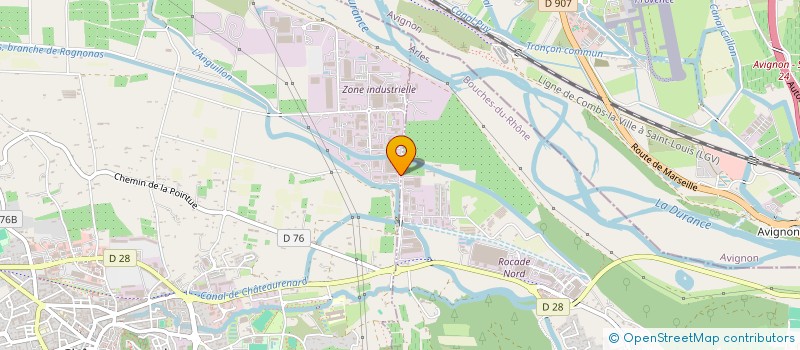 localisation de l'entreprise ELECTRO MAINTENANCE à CHATEAURENARD