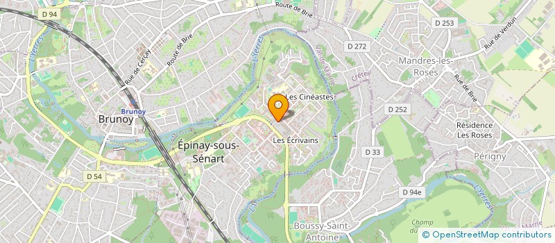 localisation de l'entreprise ELECTRO MENAGER ALAIN PAYEUR  EPINAY-SOUS-SENART