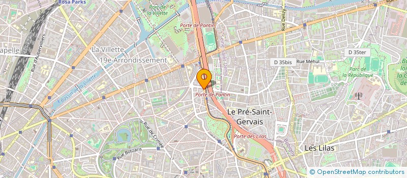 localisation de l'entreprise ELECTRO MENAGER ILE DE FRANCE  PARIS