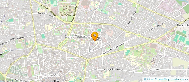localisation de l'entreprise ELECTRO MENAGER SERVICE à PAU