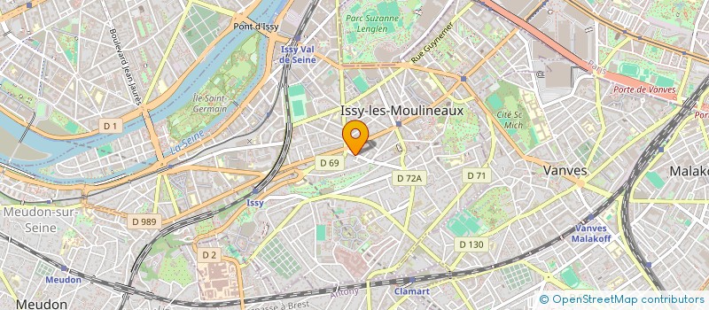 localisation de l'entreprise ELECTRO MOBILITY SOLUTIONS à ISSY-LES-MOULINEAUX