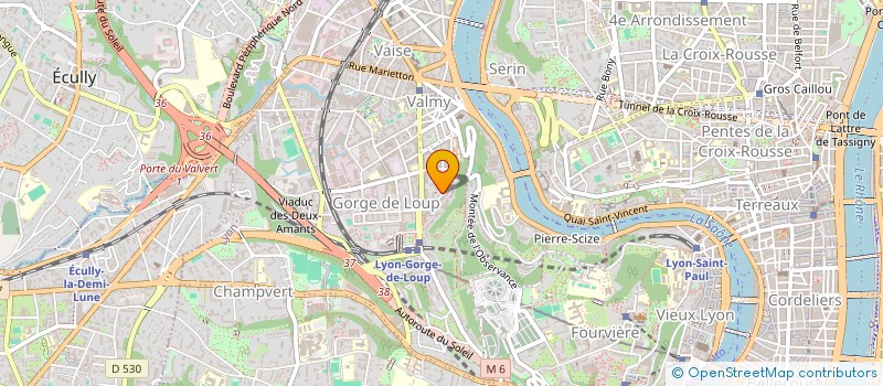 localisation de l'entreprise ELECTRO OPTICAL SYSTEMS à LYON