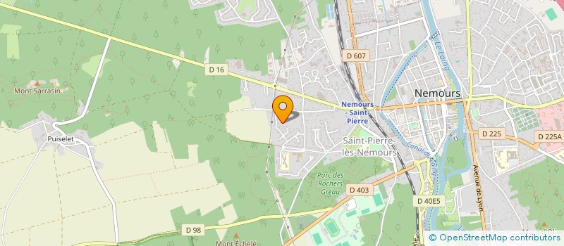 localisation de l'entreprise ELECTRO-PERF  SAINT-PIERRE-LES-NEMOURS