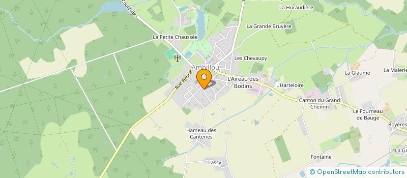 localisation de l'entreprise ELECTRO-PLAFOND LE PLAFOND TENDU  AMBILLOU