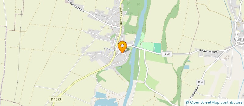 localisation de l'entreprise ELECTRO PLOMBERIE  JOZE