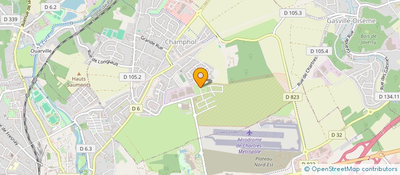 localisation de l'entreprise ELECTRO PRECISION à CHAMPHOL