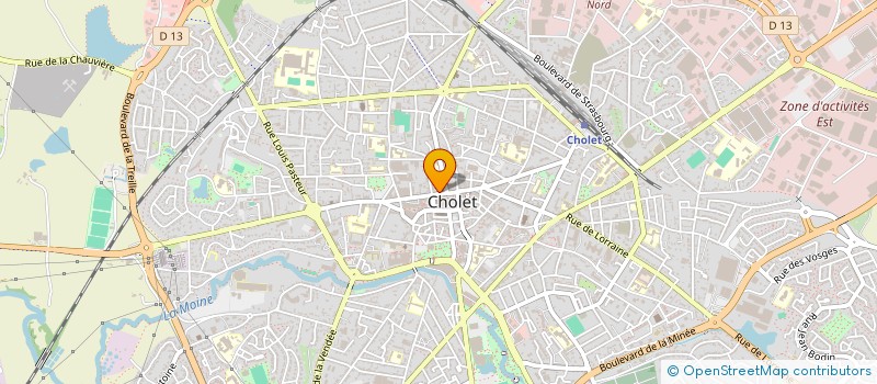 localisation de l'entreprise ELECTRO REPUBLIQUE à CHOLET