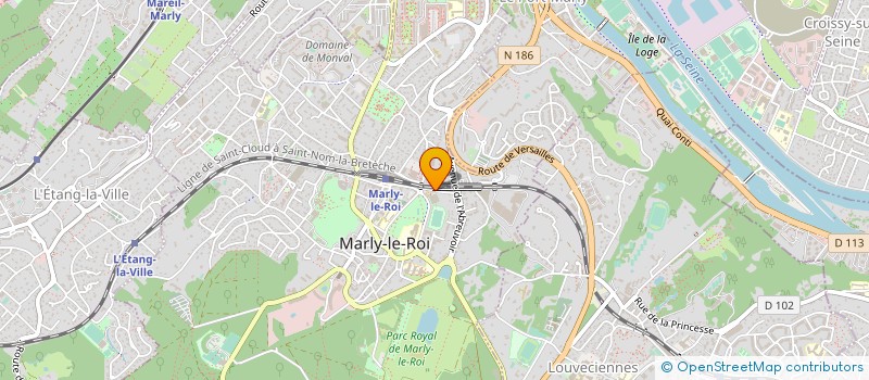 localisation de l'entreprise ELECTRO SERVICE à MARLY-LE-ROI