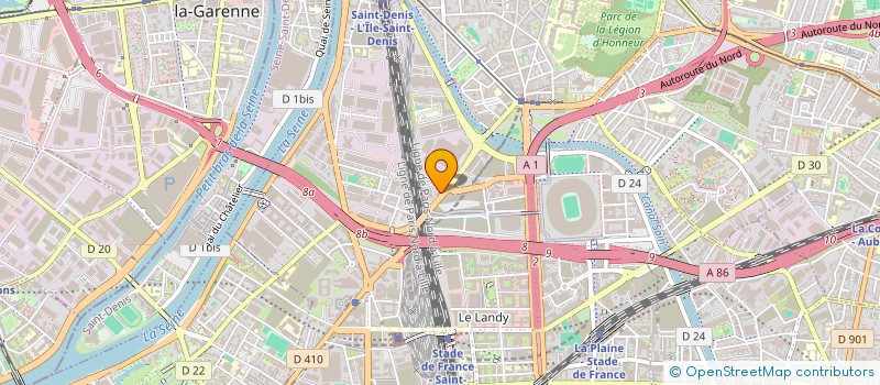 localisation de l'entreprise ELECTRO SERVICE EXCELLENCE à SAINT-DENIS