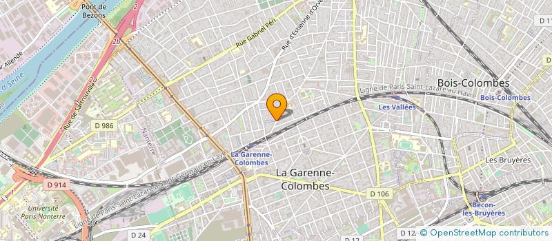 localisation de l'entreprise ELECTRO SIGNAL  COLOMBES