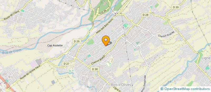 localisation de l'entreprise ELECTRO-SONDE  SAINT-PIERRE