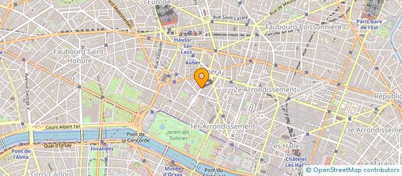 localisation de l'entreprise ELECTRO TRADING à PARIS