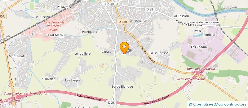 localisation de l'entreprise ELECTRO TRAINING  GRAZAC