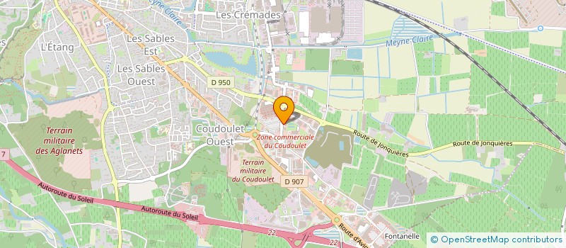 localisation de l'entreprise ELECTRO VIDEO SON ORANGE  ORANGE