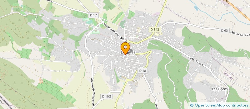 localisation de l'entreprise ELECTROBAT à EGUILLES