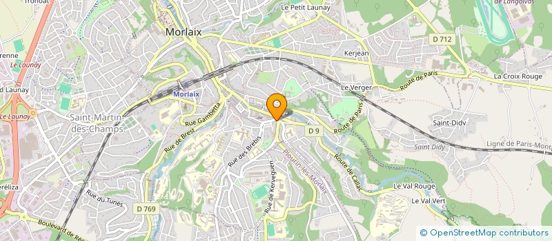 localisation de l'entreprise ELECTROBAT à SAINT-MARTIN-DES-CHAMPS