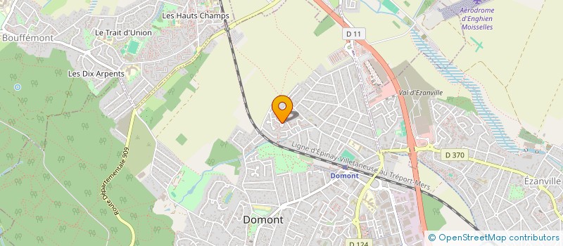 localisation de l'entreprise ELECTROBAT  DOMONT