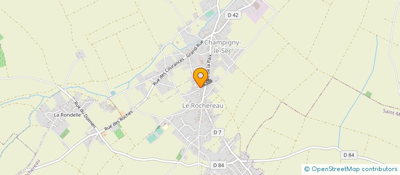 localisation de l'entreprise ELECTROCAB à CHAMPIGNY EN ROCHEREAU