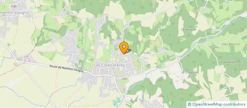 localisation de l'entreprise ELECTROCYCLE  LES COTES-D'AREY