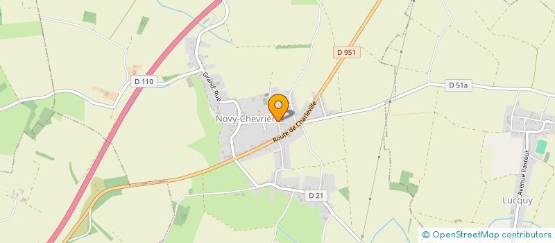 localisation de l'entreprise ELECTRODM  SORBON